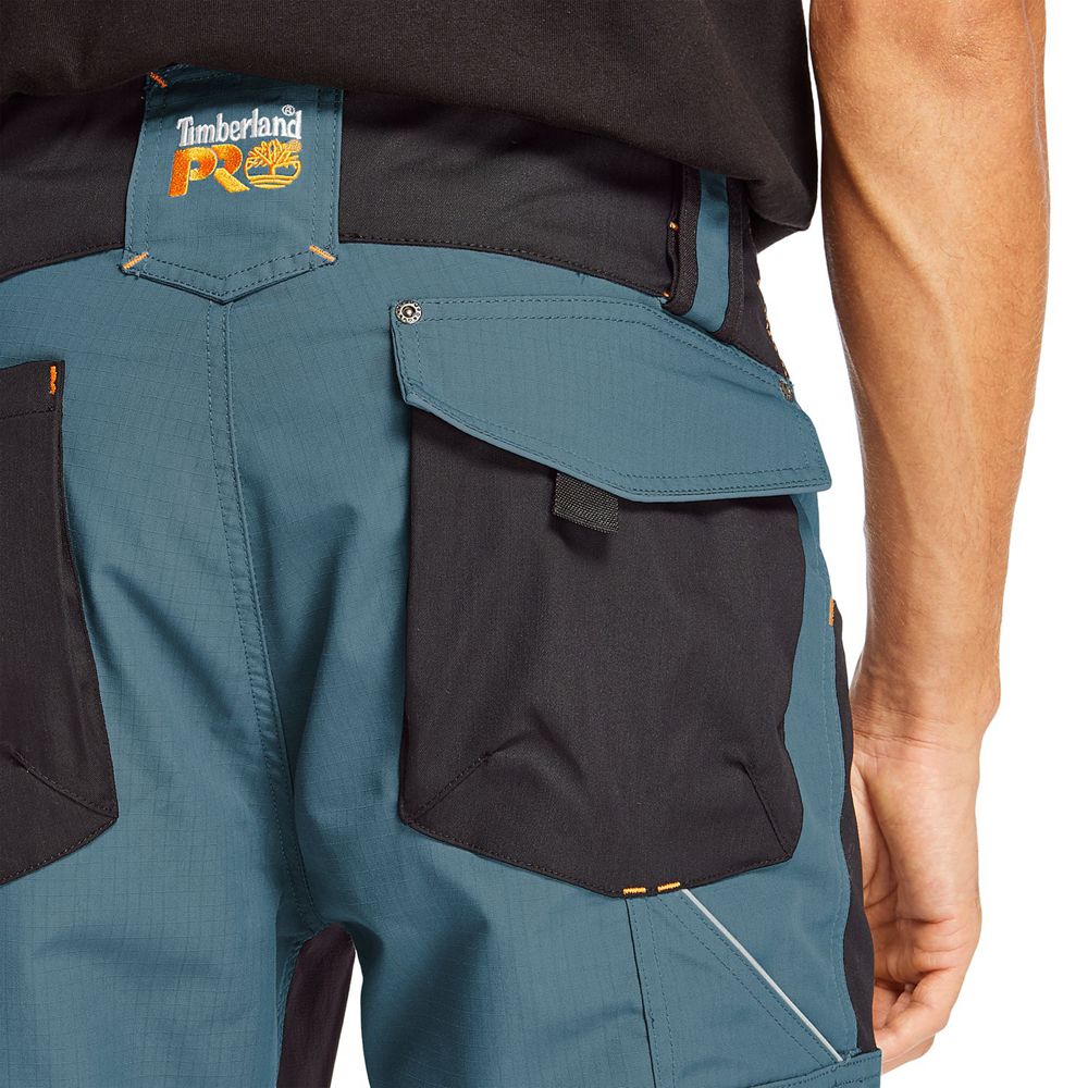 Pantaloni Timberland Barbati Albastri/Negrii - Pro® Interax Work - Romania - FUTWOH435